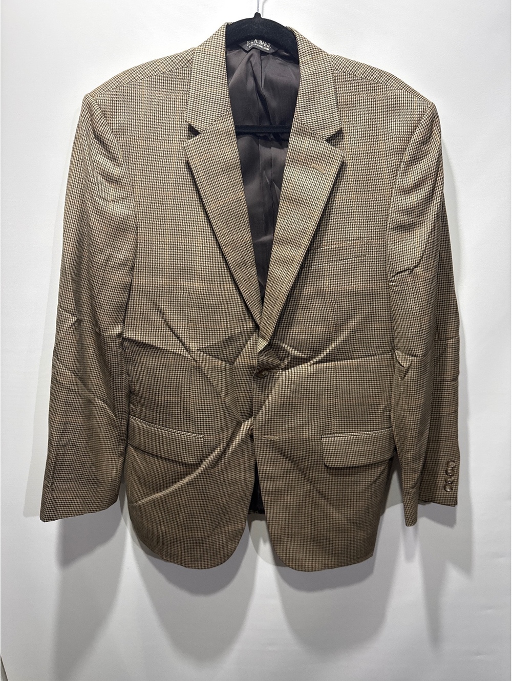 Jos. A. Bank Men's 100% Wool Tailored Fit Blazer, Size 42L
